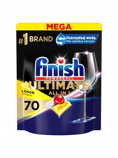 Levně Finish Ultimate AIl in1 Lemon tablety do myčky 70ks