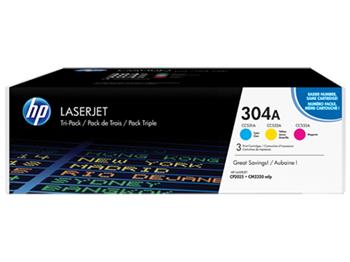 Hp toner 304A/CMY/3x2800 stran/3-pack