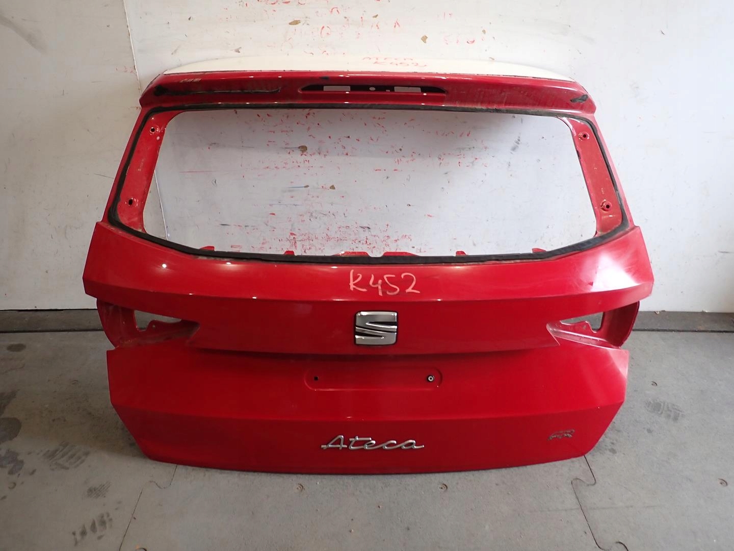 heckklappe kofferraumdeckel SEAT ATECA 2016