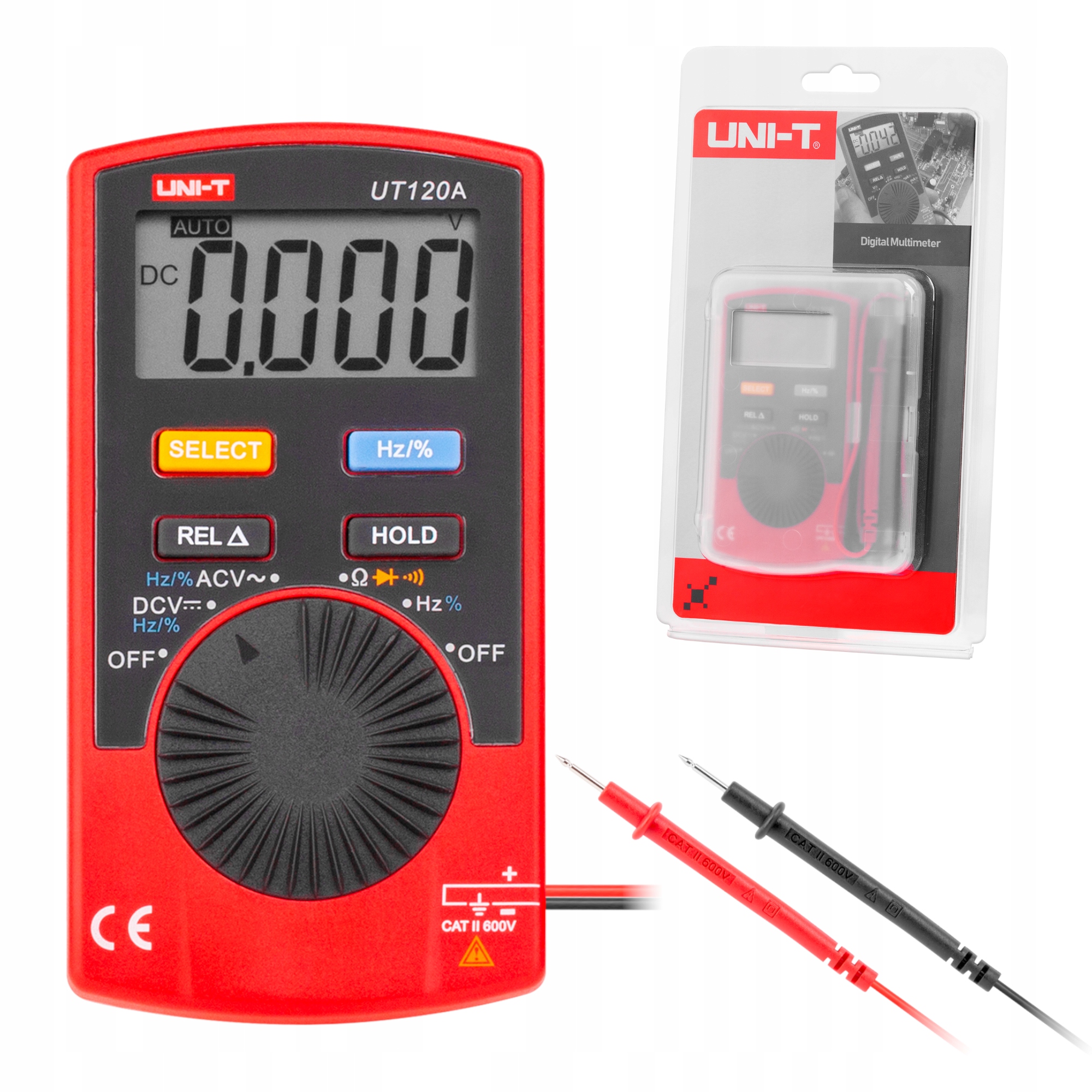 

Miernik multimetr uniwersalny UT120A LCD Etui
