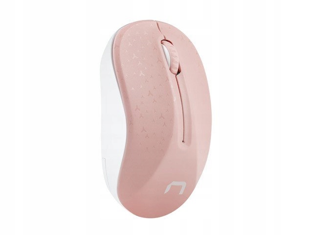 Natec Mysz Bezprzewodowa Toucan Pink-white 1600DPI NMY-1652