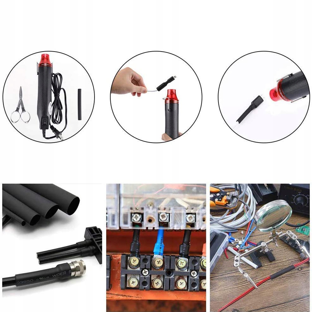 Rurka termokurczliwa zestaw rurek KONEKTORY 625szt Kod producenta ZESTAW RUREK RURKI TERMOKURCZLIWE 650szt