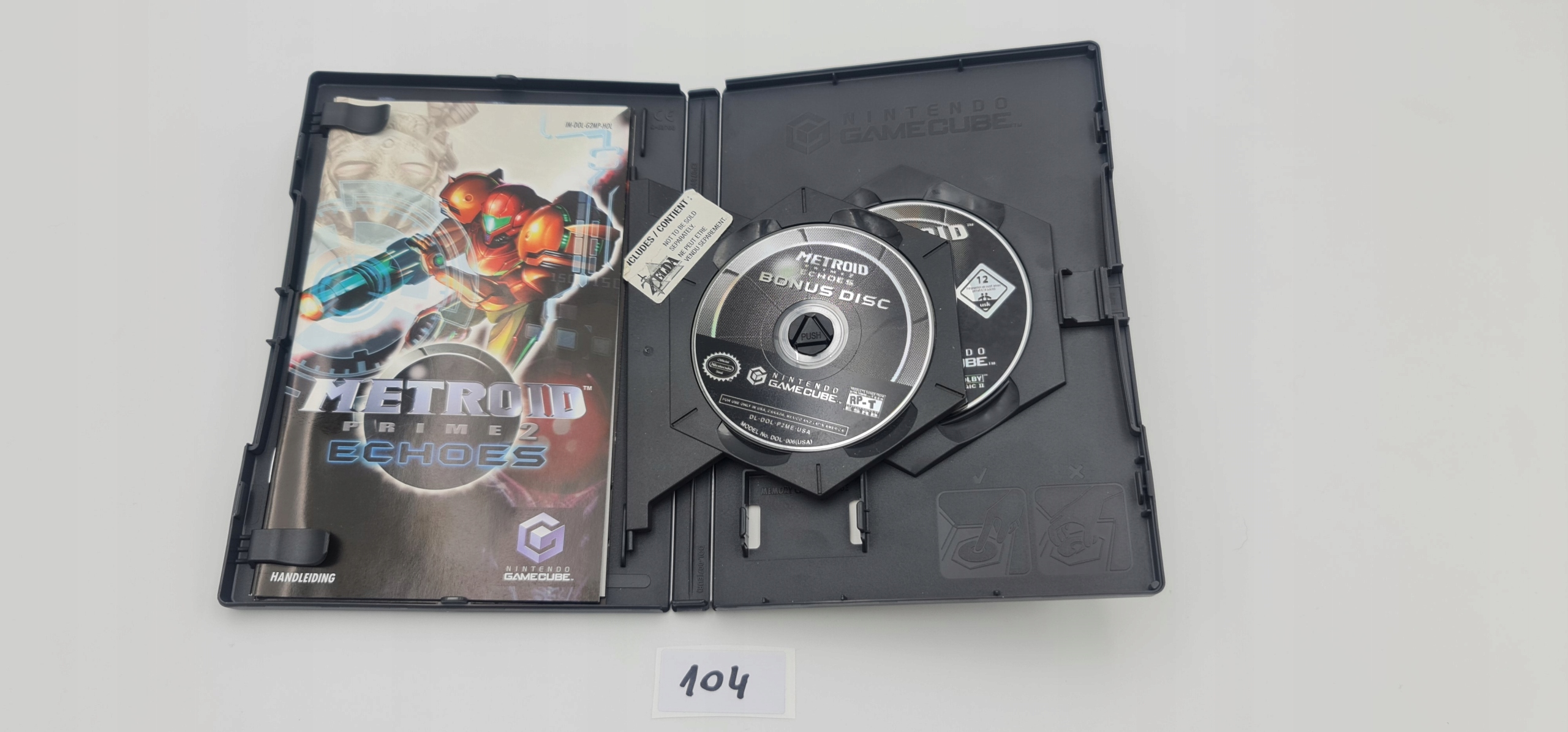 NINTENDO GAMECUBE METROID PRIME 2 ECHOES Platforma Nintendo GameCube