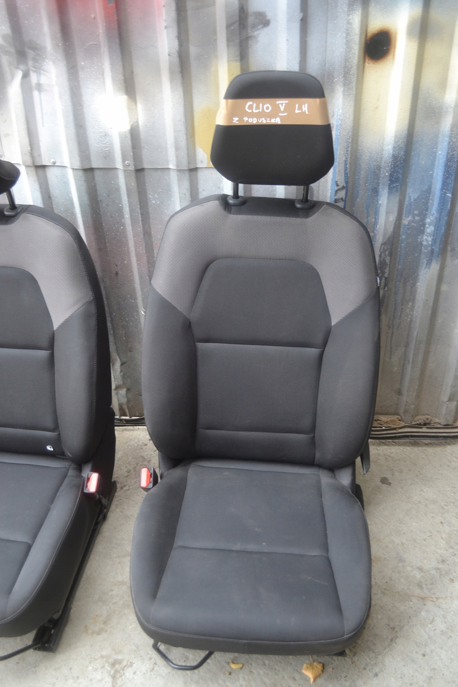 seat front right RENAULT CLIO V EUROPA