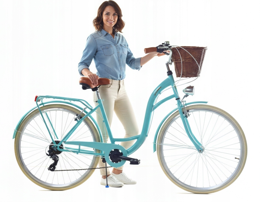 Rower damski miejski Dallas 26 28 biegi damka