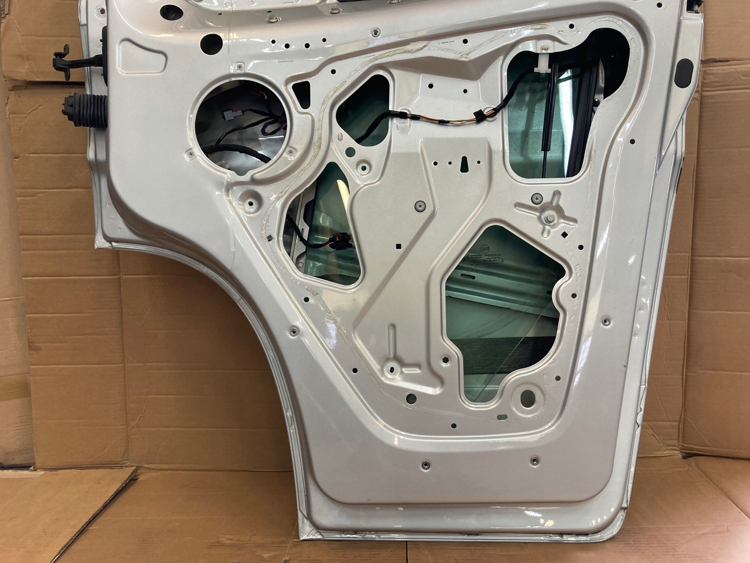 DUCATO JUMPER BOXER 17- door MAXI front front right silver new