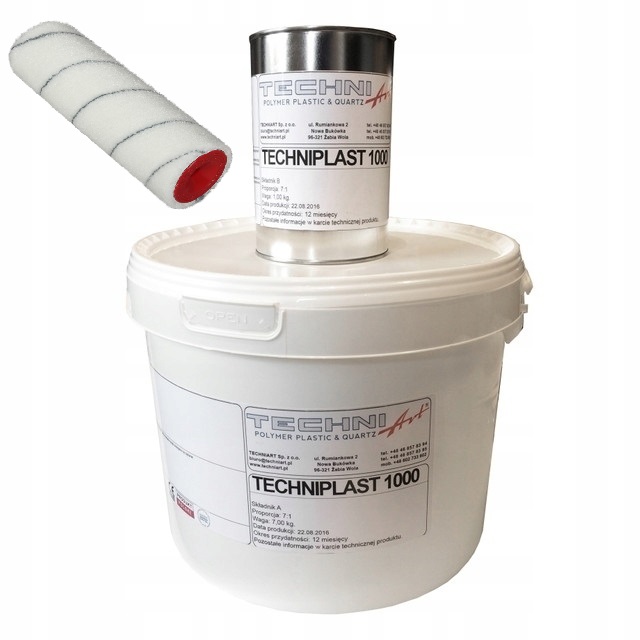

Techniplast 1000 -dwuskładnikowy lakier matowy 2kg