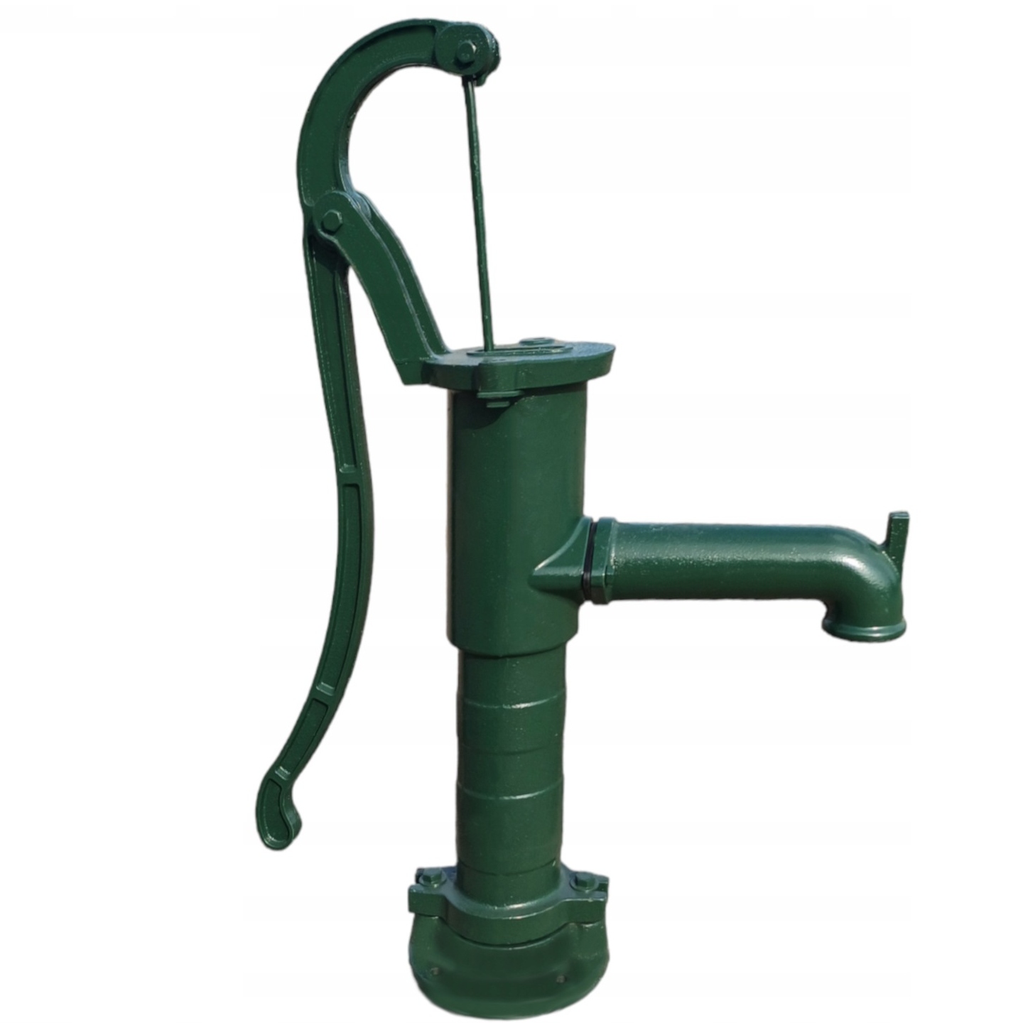 Pompa Abisynka Ogrodowa Żeliwna Do Wody Zielona Klasyczna