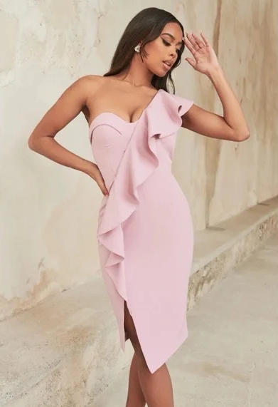 Krásná Koktejlová Tužková Šaty Alice Lavish Pro Plnoštíhlou Ženu 54 7XL