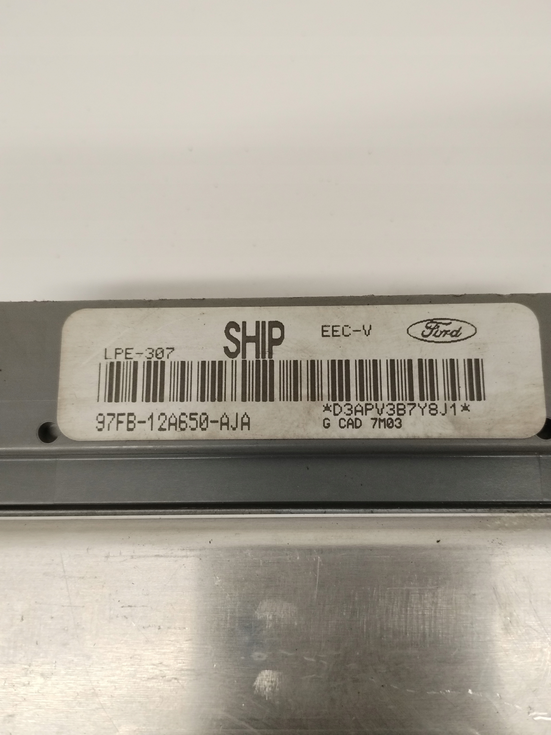 Computer Bedienteil DES MOTORS Ford Fies 97FB12A650AJA