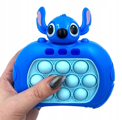 POP IT GRA ELEKTRONICZNA ANTYSTRESOWA ZRĘCZNOŚCIOWA SENSORYCZNA POPIT Wiek dziecka 3 lata +