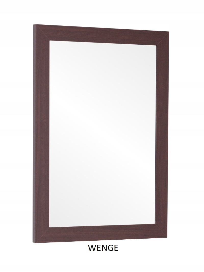 Lustro w ramie klejonej PREMIUM 70x50 WENGE Marka Profilmat