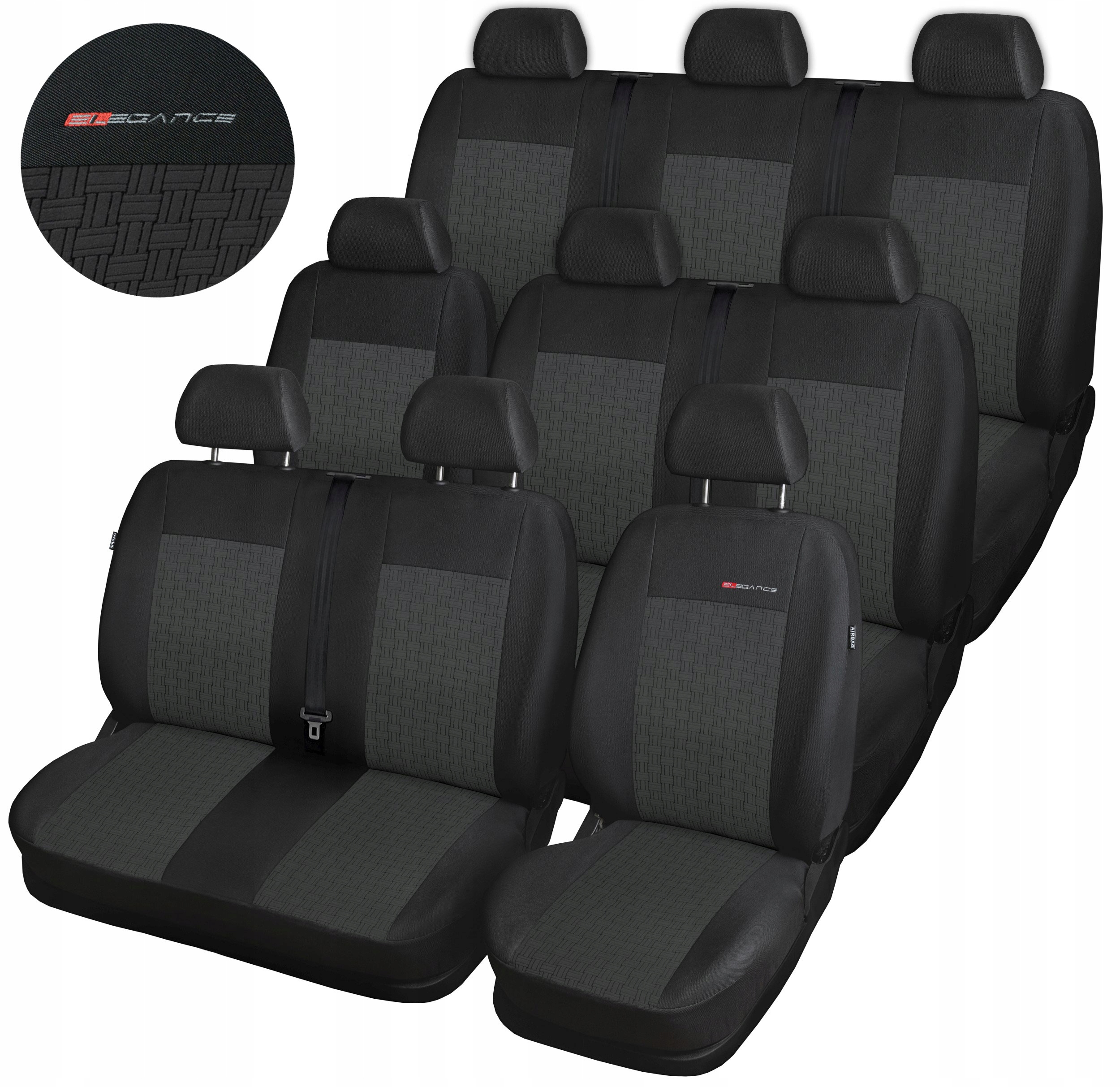 Meracie kryty pre Opel Vivaro Renault Trafic 9 osôb 2001-2014r. P1