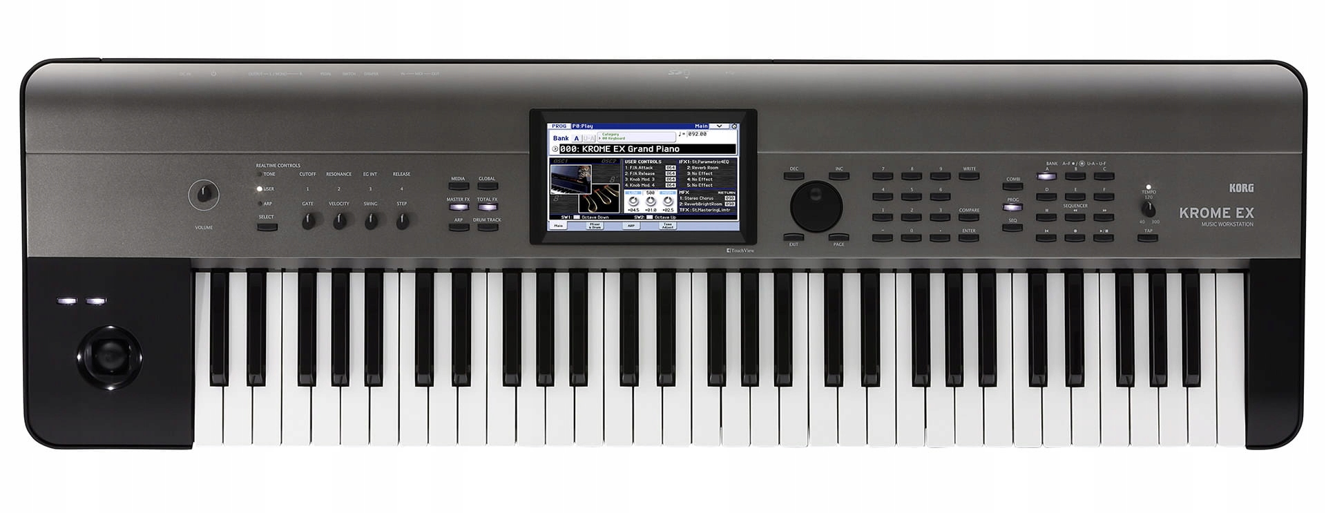 Stacja Robocza Korg Krome EX 61 - Syntezator, Workstation