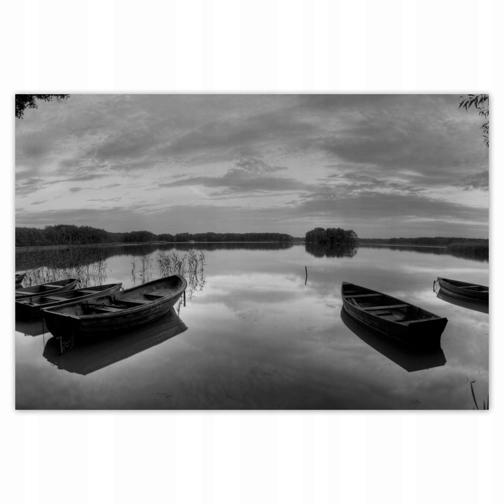 

Plakaty 60x40 łodzie na Jeziorze