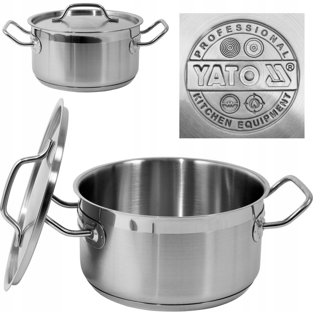 Yato Hrnec S Poklicí Z Z Nerezové Oceli 20X10,5 CM 3,3 L YG-00040