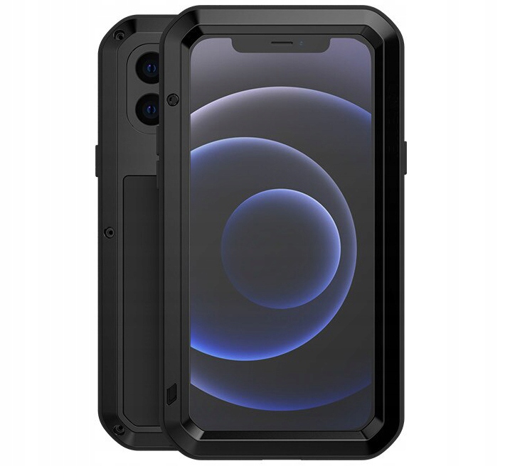 Pouzdro sklo Love Mei pro iPhone 12, kryt, kryt