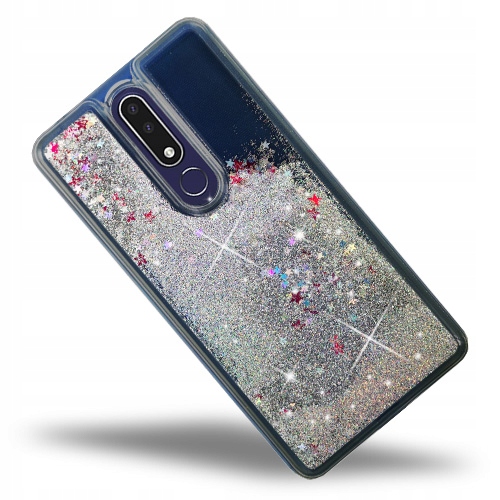 

Brokat Liquid Glitter Etui Do Nokia 3.1 Plus