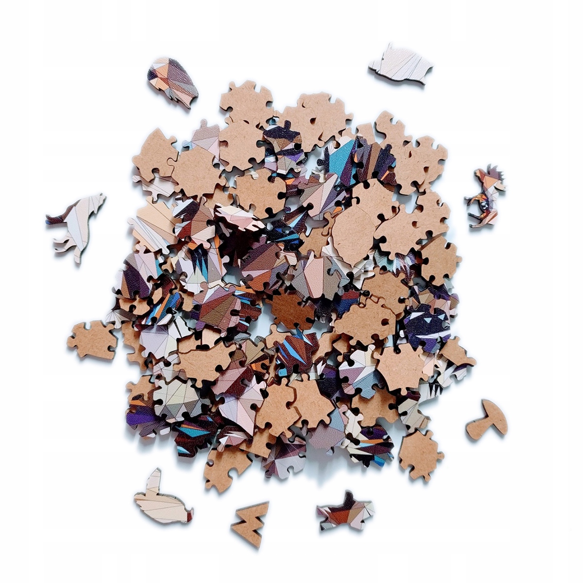 WILK Puzzle Drewniane oryginalne 140 elementów Kod producenta 5905386441087