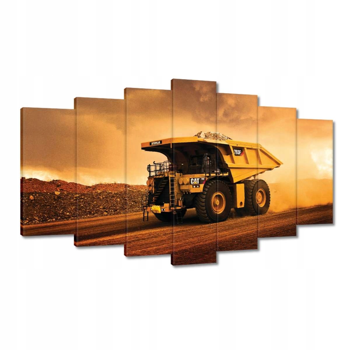 Obrazy 140x80 Pan Maniek a kamion