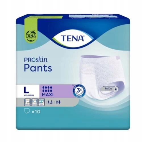

Tena Pants ProSkin Maxi L, 10 szt. majtki chłonne