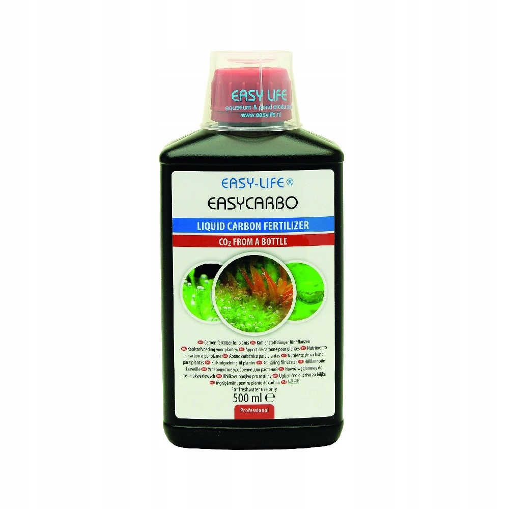Levně Tekuté Uhlí Easycarbo CO2 Akvarijní Rostliny Potlačuje Růst Řas 500 ML