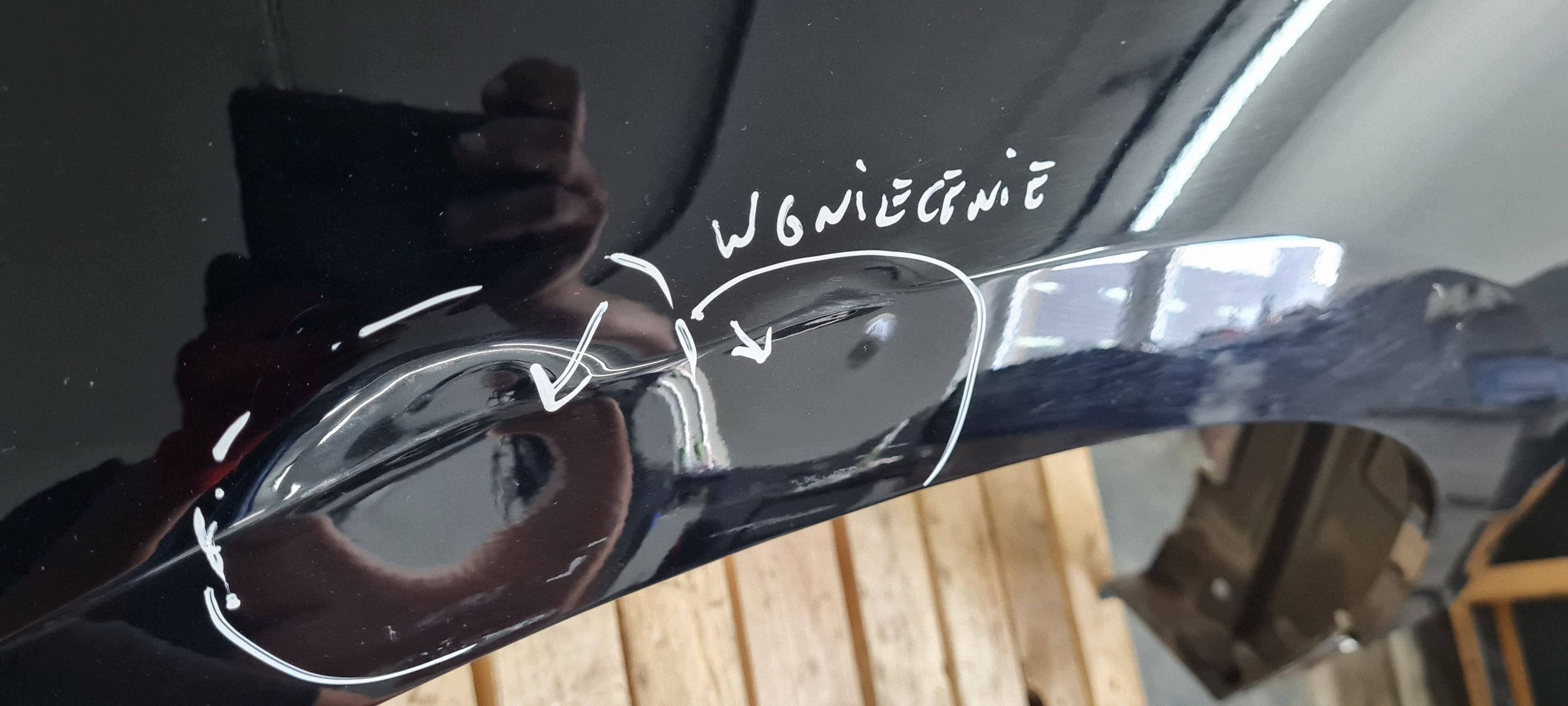 Ford Edge II 2020 ST LIFT fender left front ORG UM AGATE BLACK