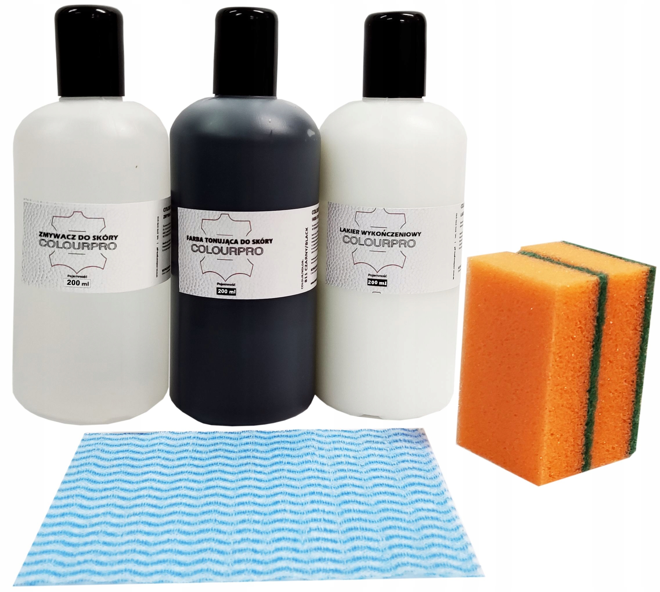 PROFESJONALNY ZESTAW DO RENOWACJI SKÓRY BUTÓW 600 ml