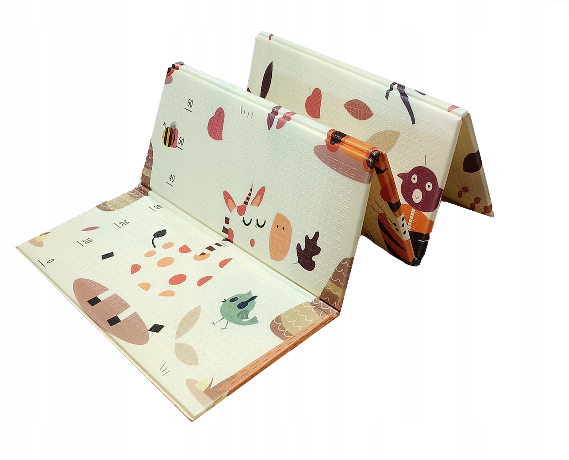 Mata piankowa dwustronna edukacyjna składana XXXL Stan opakowania oryginalne