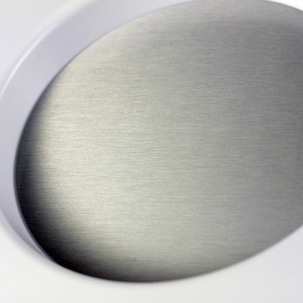 DUŻY PLAFON PANEL LED LAMPA SUFITOWA BI/ALU śr35CM Zasilanie sieciowe