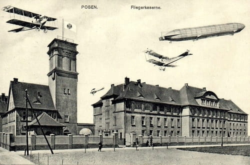 

Poznań Ławica koszary Reprodukcja 8465