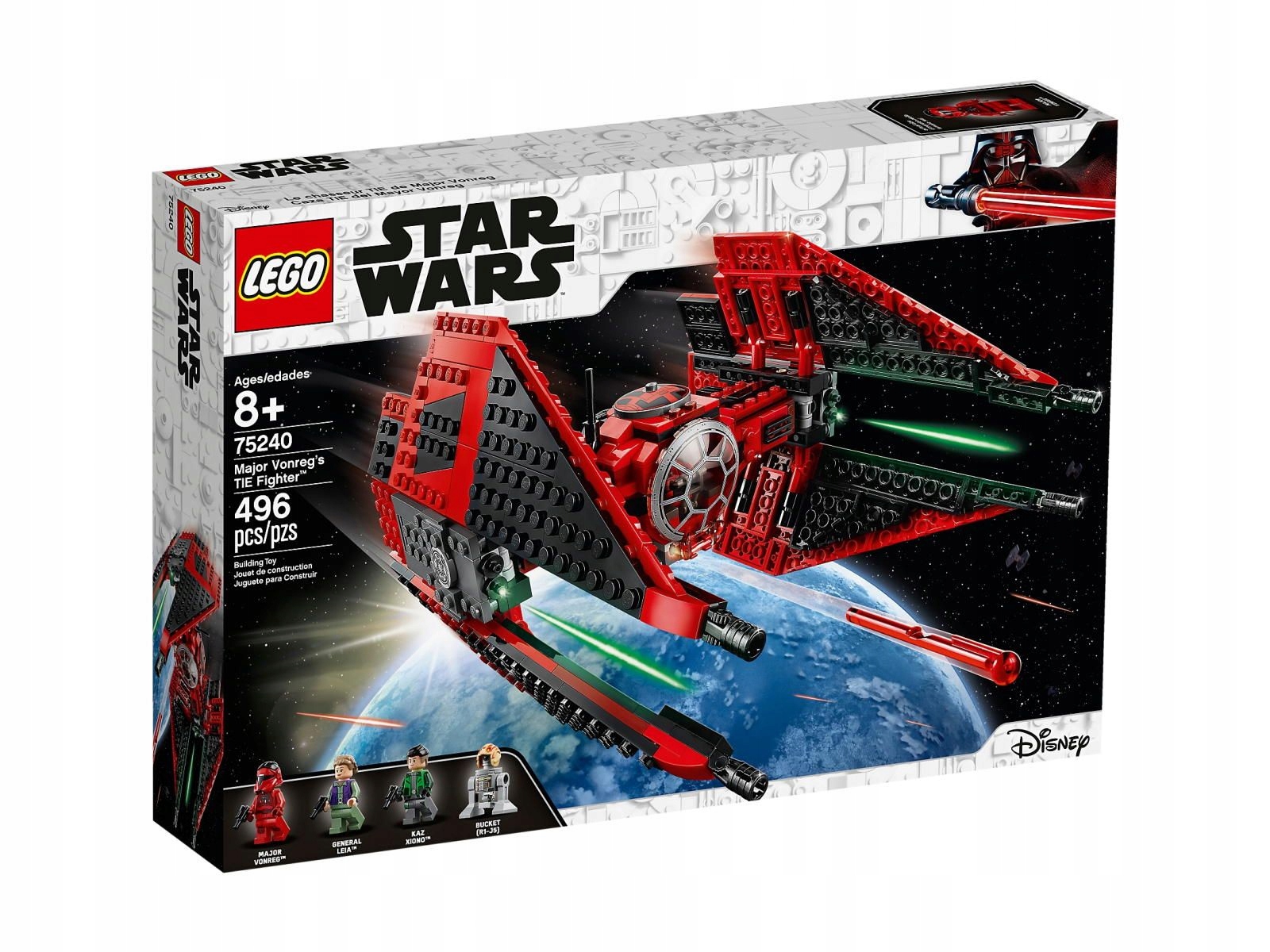 Lego Star Wars 75240 Stíhačka Tie Majora Vonrega Nové