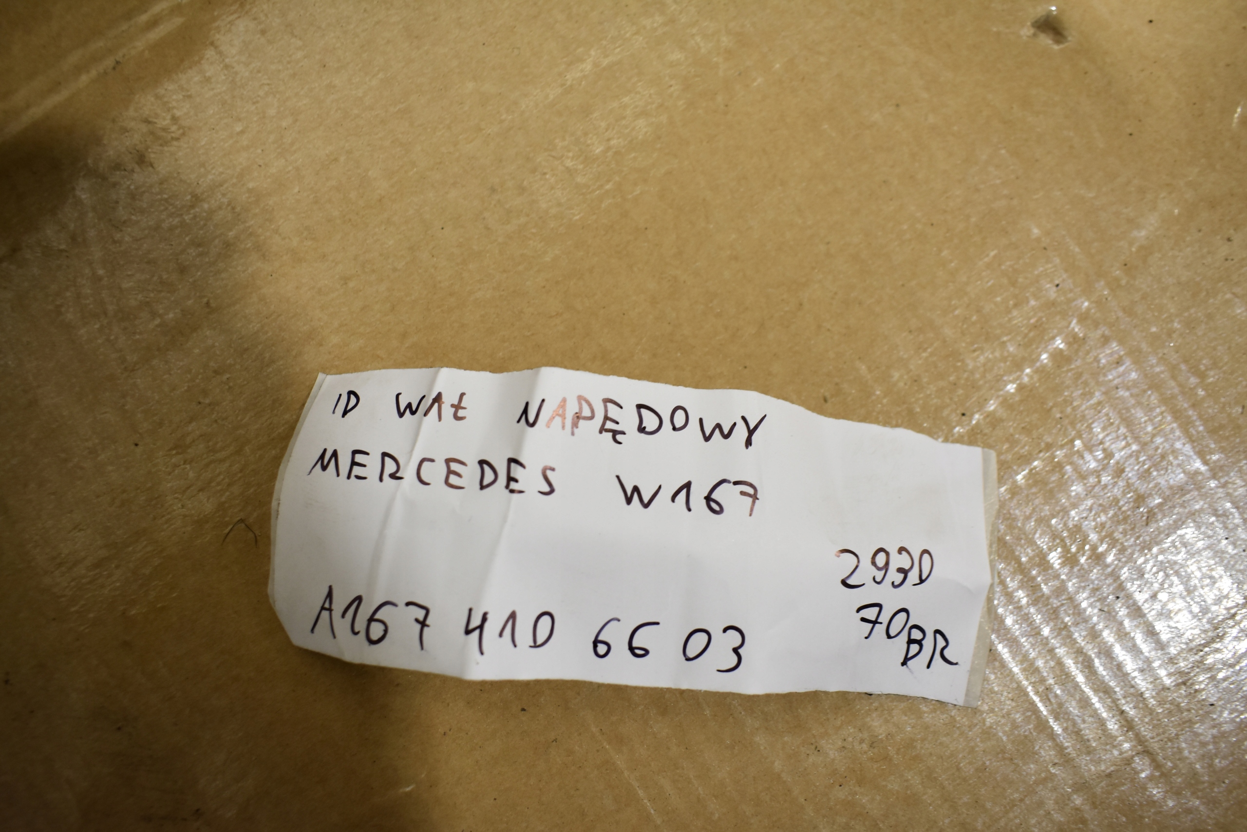 IDEALNY cardan MERCEDES W167 1