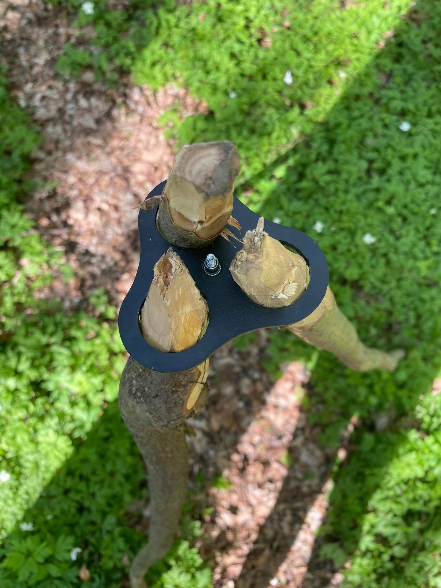 TRÓJNÓG TURYSTYCZNY SURVIVAL GRILL BUSHCRAFT RUSZT Model turystyczny