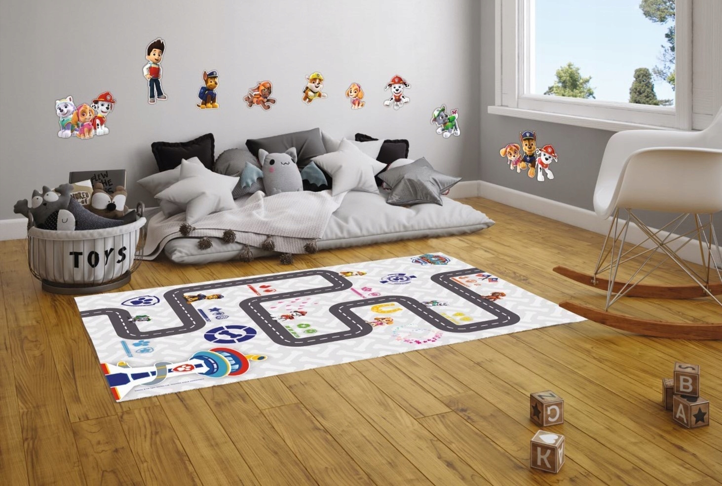 NICKELODEON Dekoracja ścienna PSI PATROL CHASE Kod producenta chase