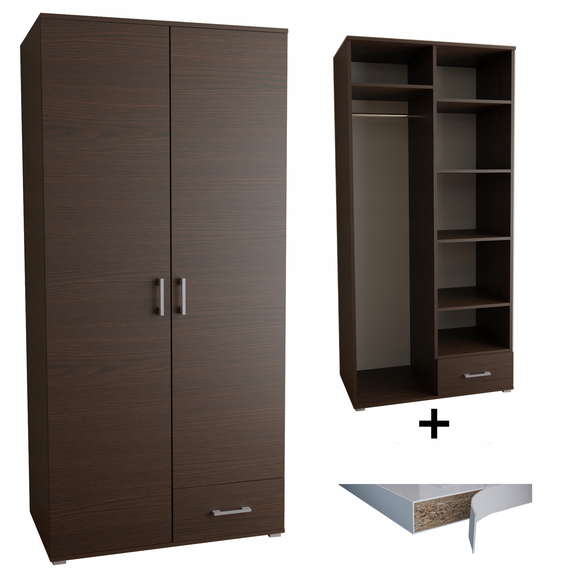 Skříň 80 CM wenge s prémiovou dýhou