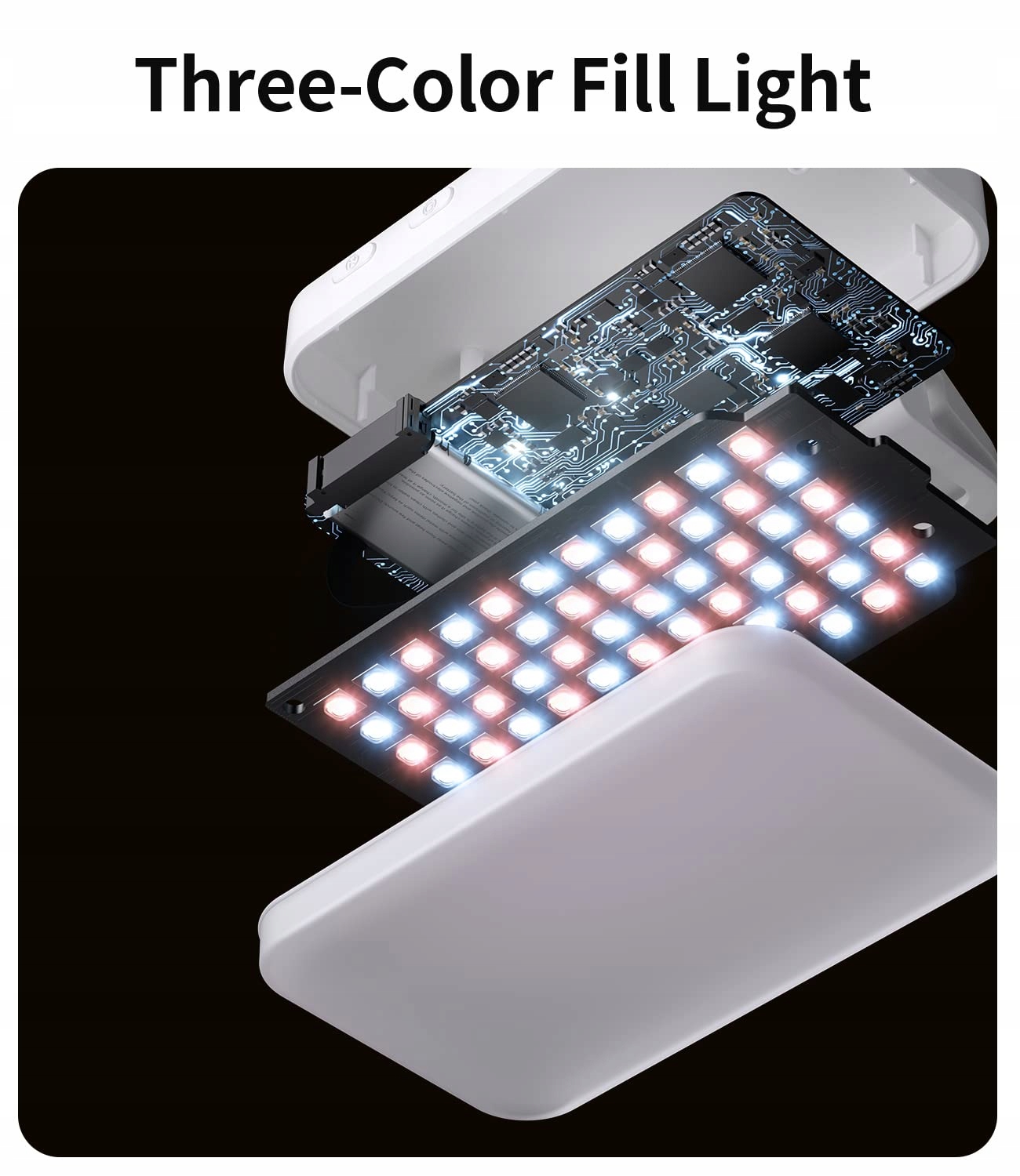YAYUSI Stojak Na Telefon Z Ringiem LED Do Nagrywania Wideo Na Żywo — miniatura 7