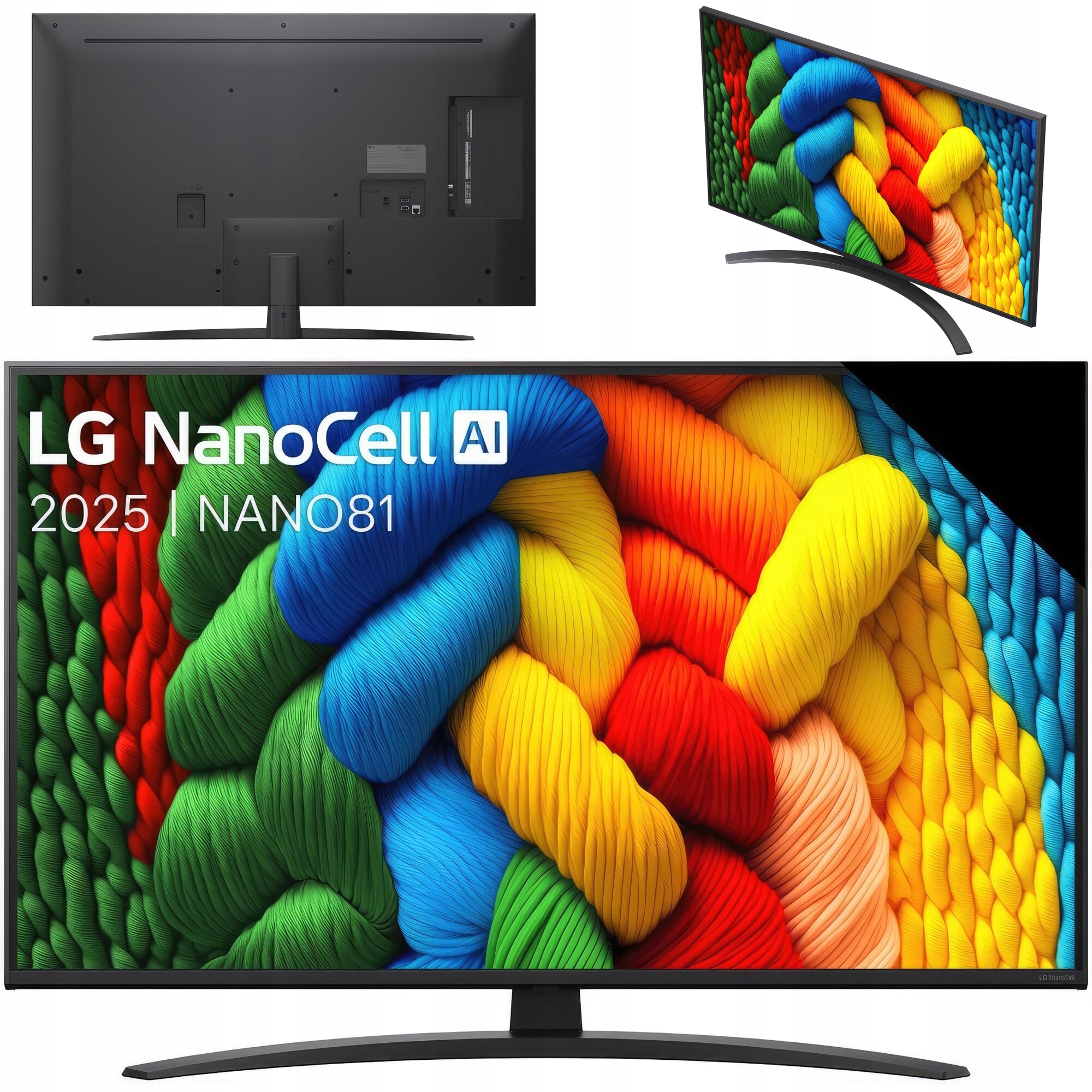 Televizor Lg 43" 43NANO81A6A Led 4K Web Os Černý
