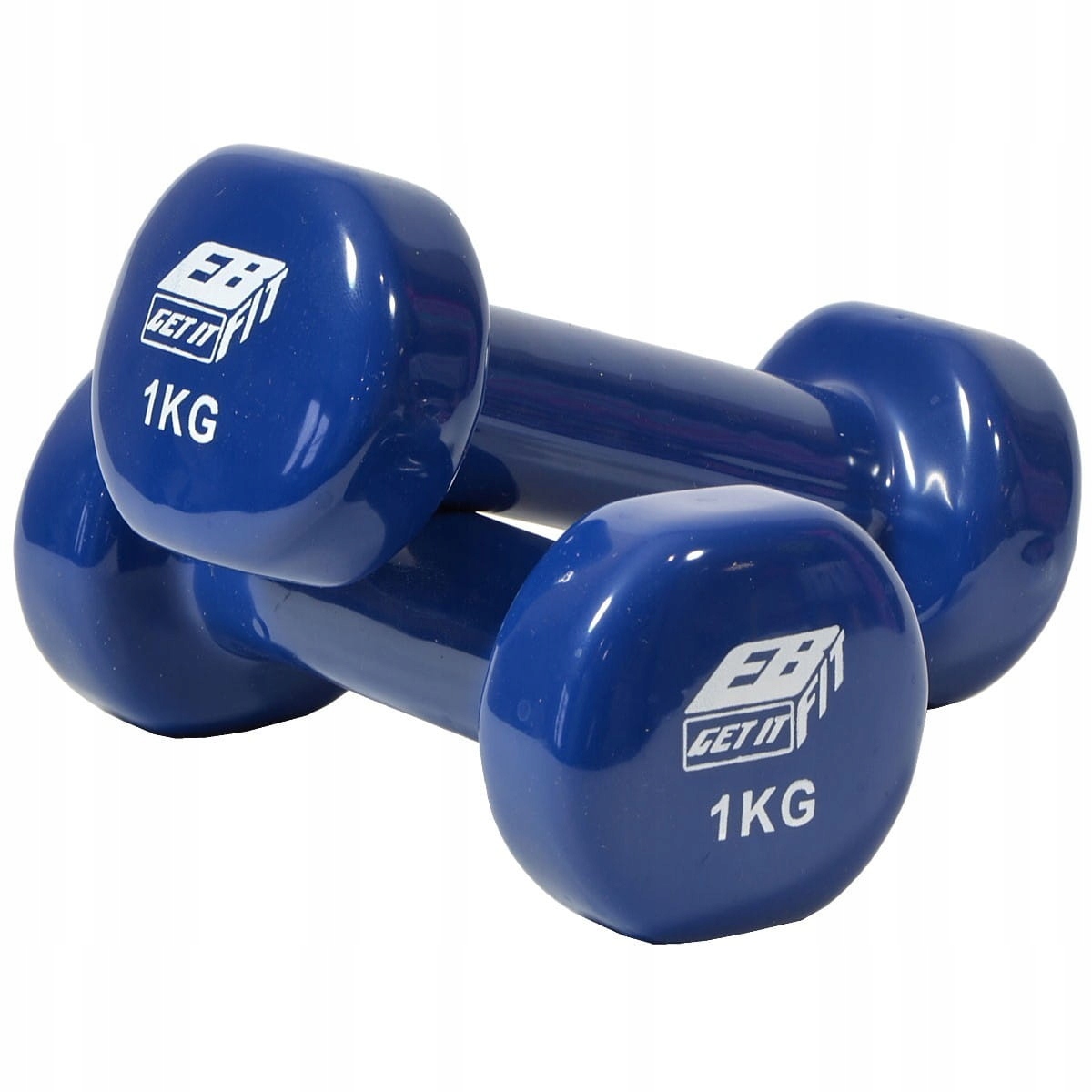 

Zestaw hantli winylowych 2x1kg Vdb Eb Fit