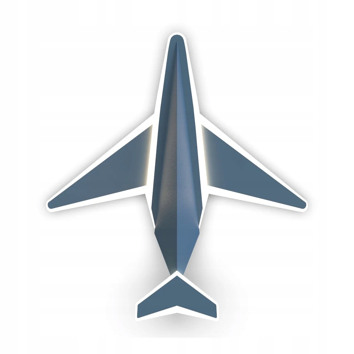 Detská Led nástenná lampa v tvare lietadla, modrá Zuma Line