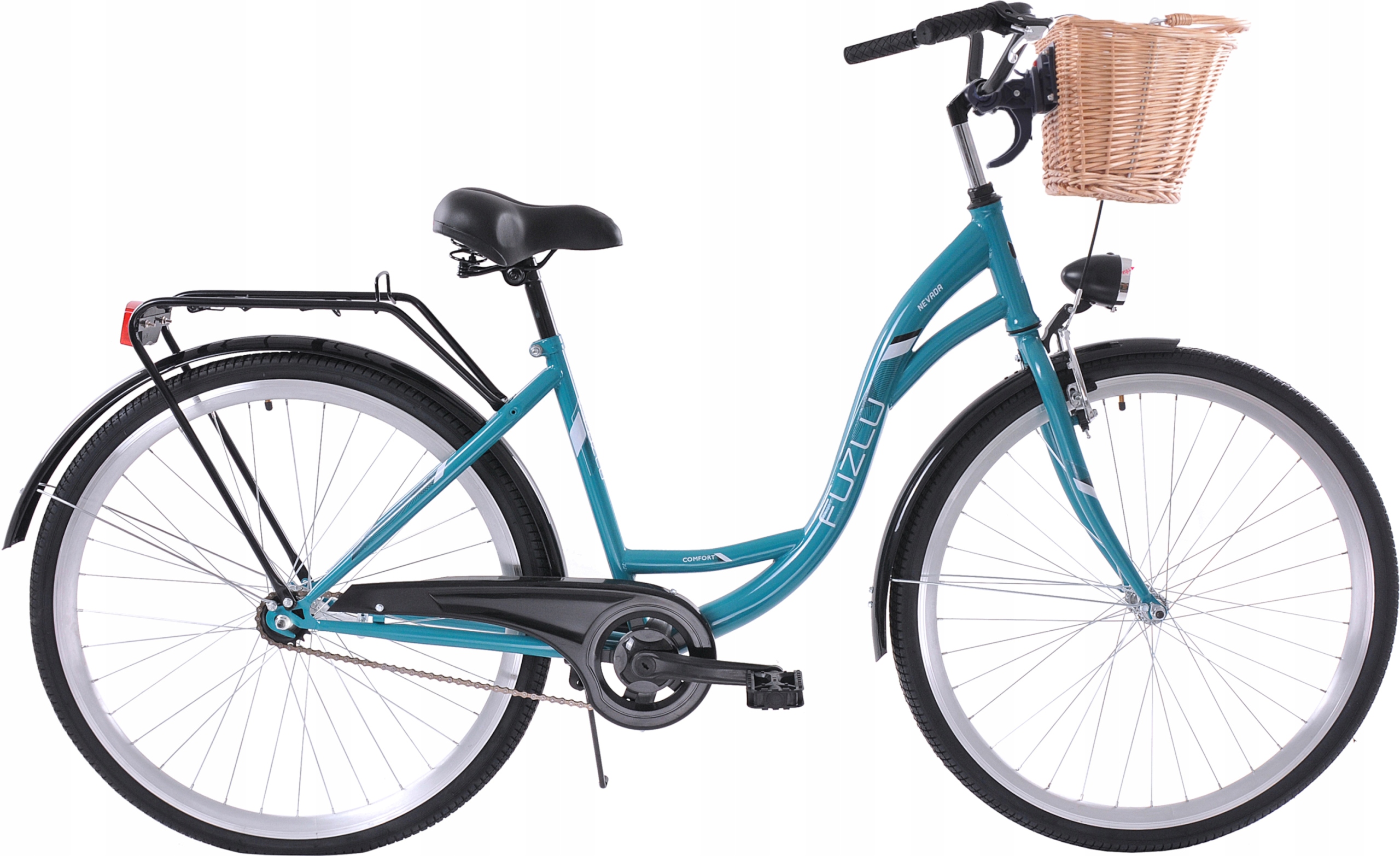 ROWER MIEJSKI 28 DAMSKI DAMKA FUZLU NEVADA 1S KOSZ KK64S1_K