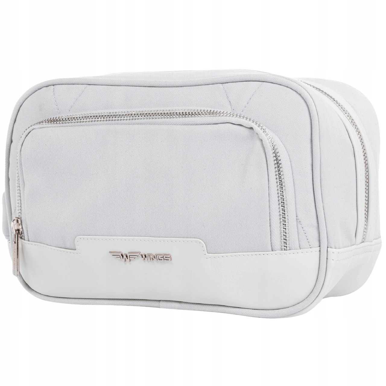 Kosmetyczka podróżna Wings Organizer turystyczny na kosmetyki Pojemna Szara