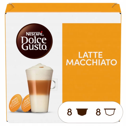Levně Nescafé Dolce Gusto Latte Macchiato Káva v kapslích (16 kapslí)