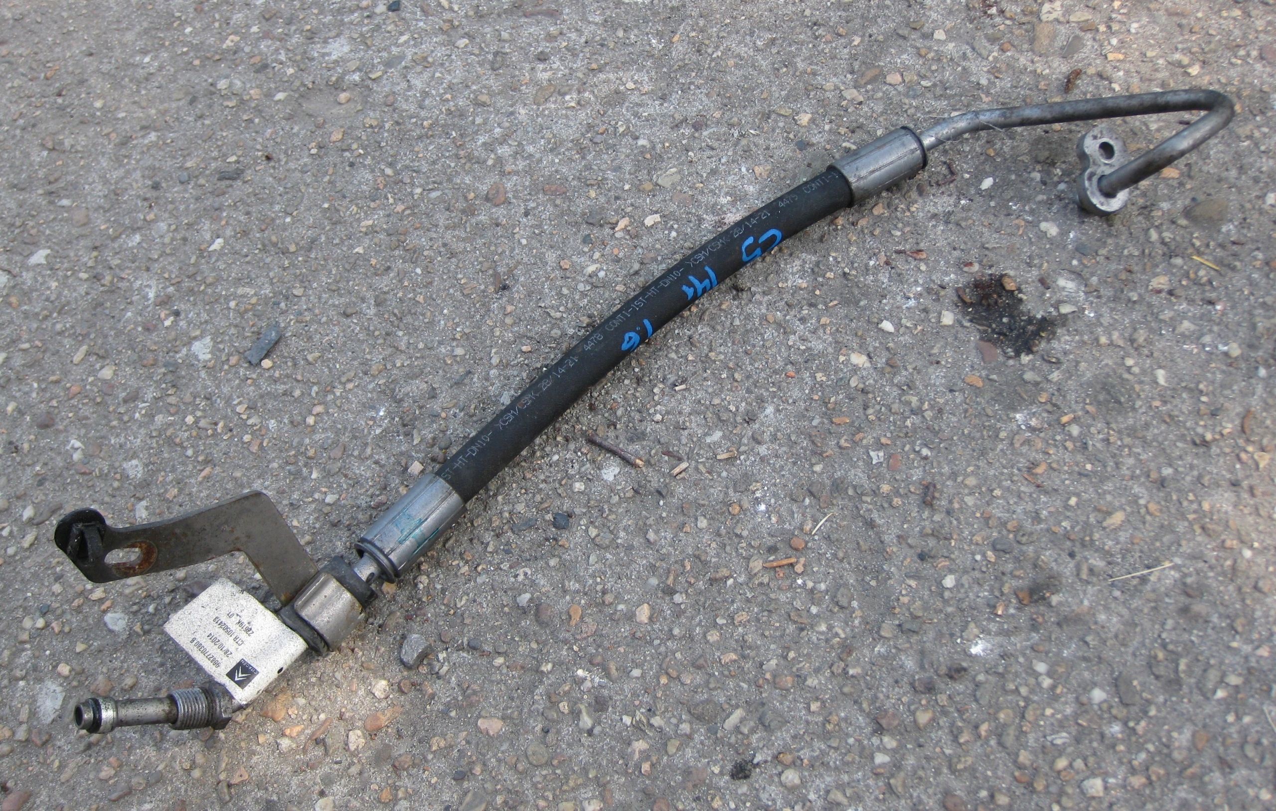 CITROEN C5 III 14R prijenos HYDRAULICZNY amortizera 9682770380