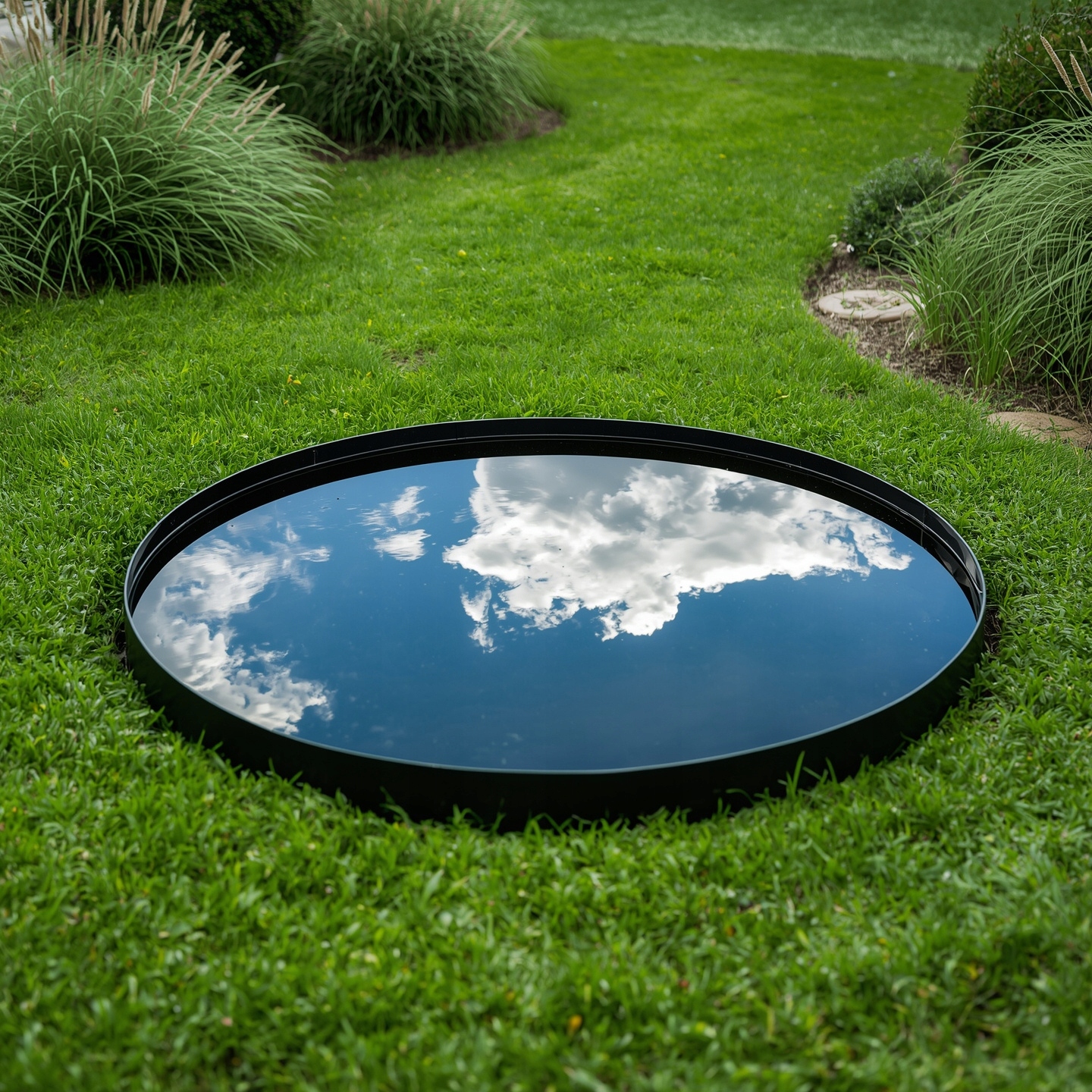 Vodní jezírko Zrcadlo Kulaté 100 Abs