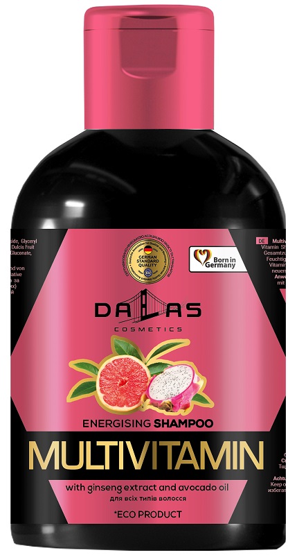 

Dalas Miltivitamin szampon do włosów żeń-szeń 1l