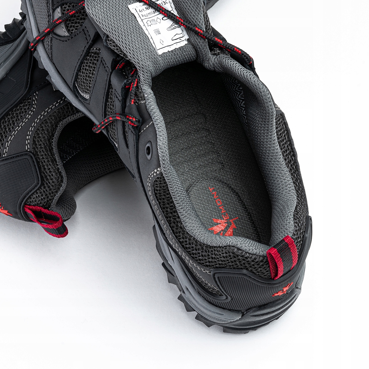 Buty trekkingowe WODOODPORNE mocne SKÓRZANE turystyczne niskie Vemont Oryginalne opakowanie producenta pudełko