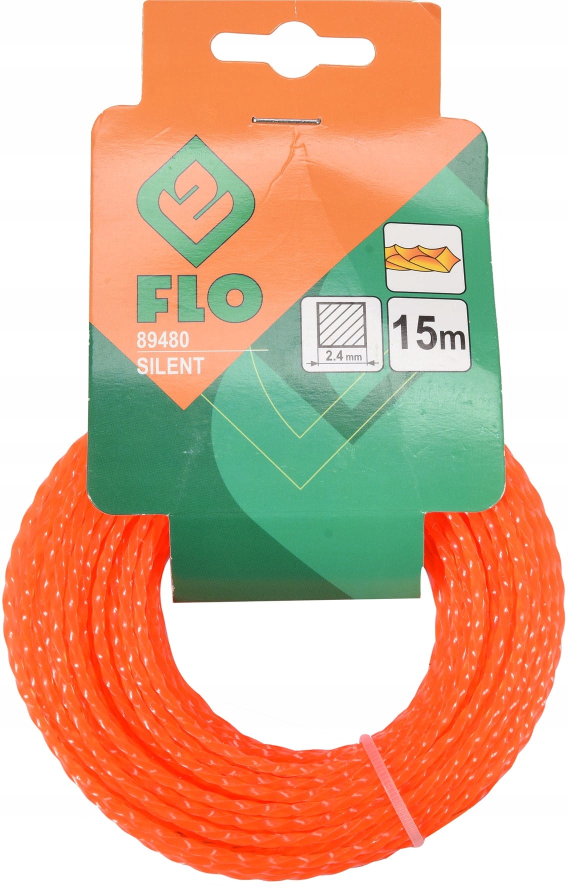 

Żyłka tnąca kwadratowa Silent 2,4mm 15m cicha