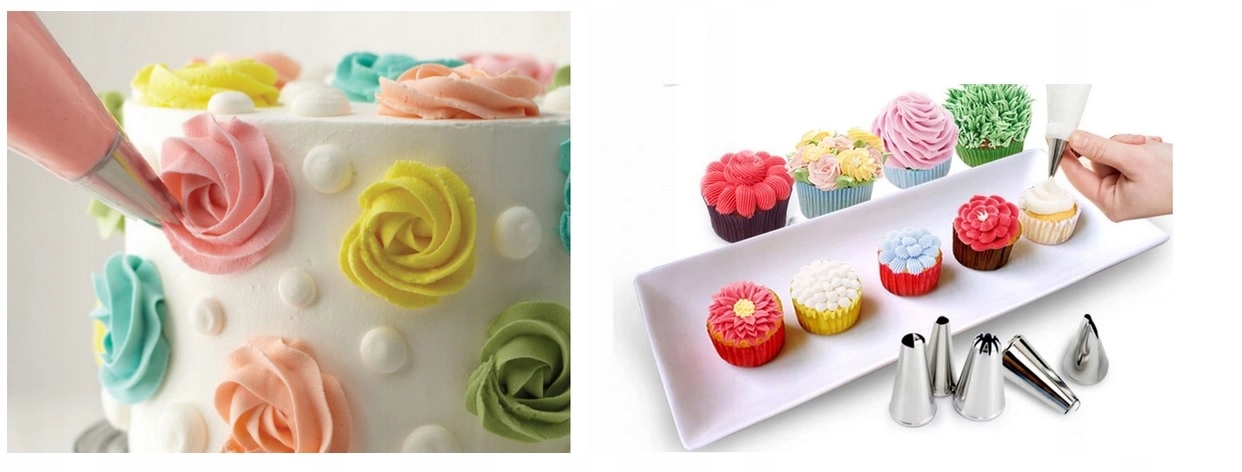 TYLKI ROSYJSKIE DO DEKORACJI TORTU CIASTA 12 sztuk Kod producenta 2407395