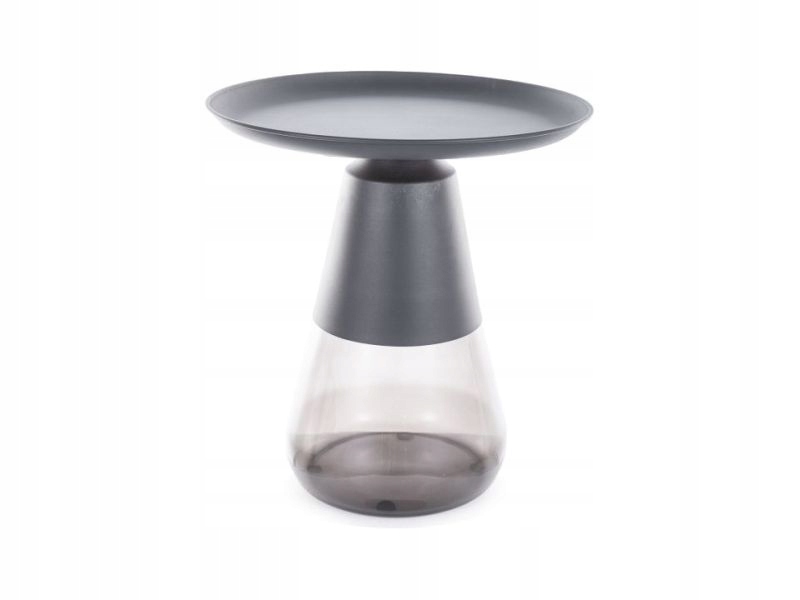 Lavica stolík Tiffany A čierna/čierna fi 50 cm Sig